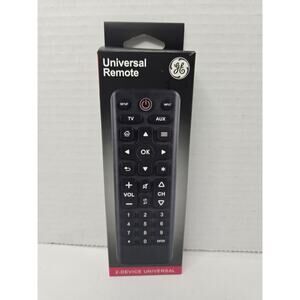 GE 2-Device Universal Remote-Control (83036) Samsung TV/Roku Preprogrammed